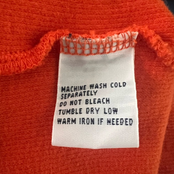 Polo Ralph Lauren 🐎 Orange 🍊 Quarter-Zip Pullover - XL - Picture 4 of 6